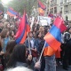 Армянская община Франции проводит протестную акцию у посольства Турции