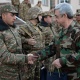 Президент Армении наградил отличившихся военнослужащих. Завершение визита в НКР