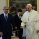Президент Армении встретился с Папой Римским: Понтифик приглашен в РА в 2015 году