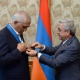 Президент Армении наградил мецената Гагика Адибекяна