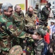 Президенты Армении и НКР вручили награды военнослужащим 
