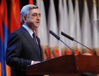 Выступление президента Сержа Саргсяна на съезде Республиканской партии Армении